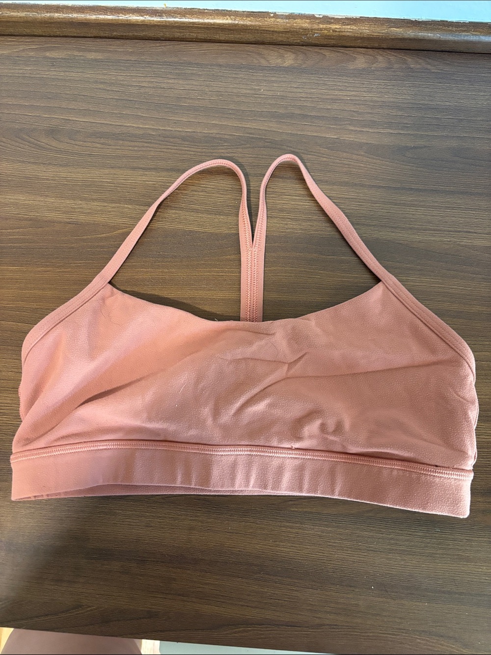 lululemon athletica Strappy Seamless Bralette - Rose Quartz